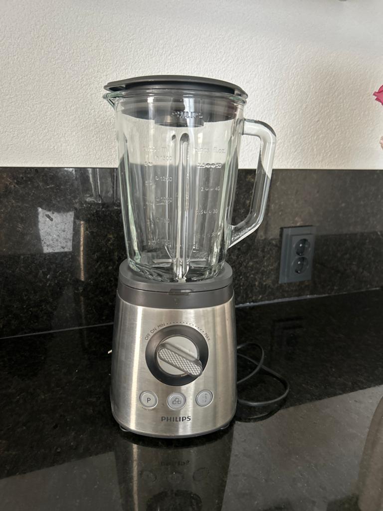 Philips Blender HR2105/00 - Krachtige Keukenmachine, Witgoed en Apparatuur, Blenders, Ophalen of Verzenden, Zo goed als nieuw