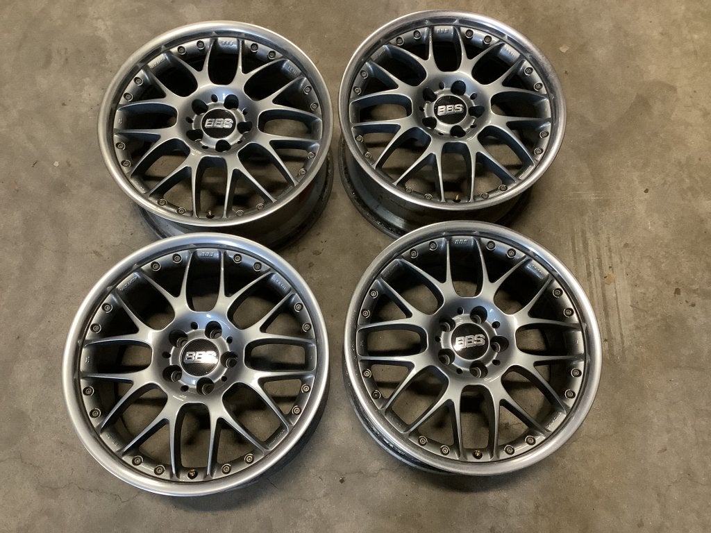 BBS RX501 2 delige 18 inch velgen 5x112, 18 inch, Gebruikt, Velg(en), Info@velgenset.nl