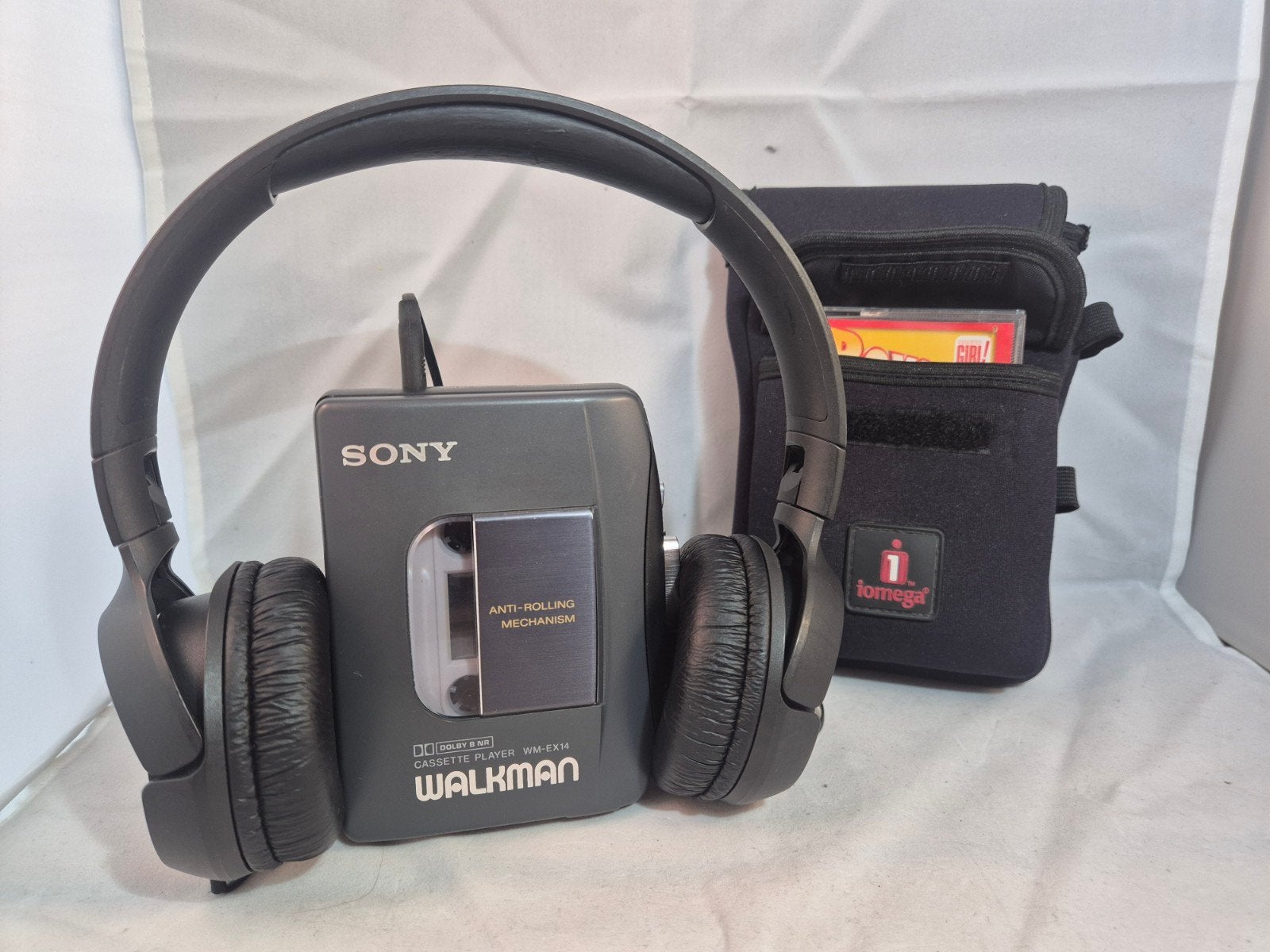 Sony WM-EX14 Walkman Cassettespeler met JBL koptelefoon, Ophalen of Verzenden, Walkman