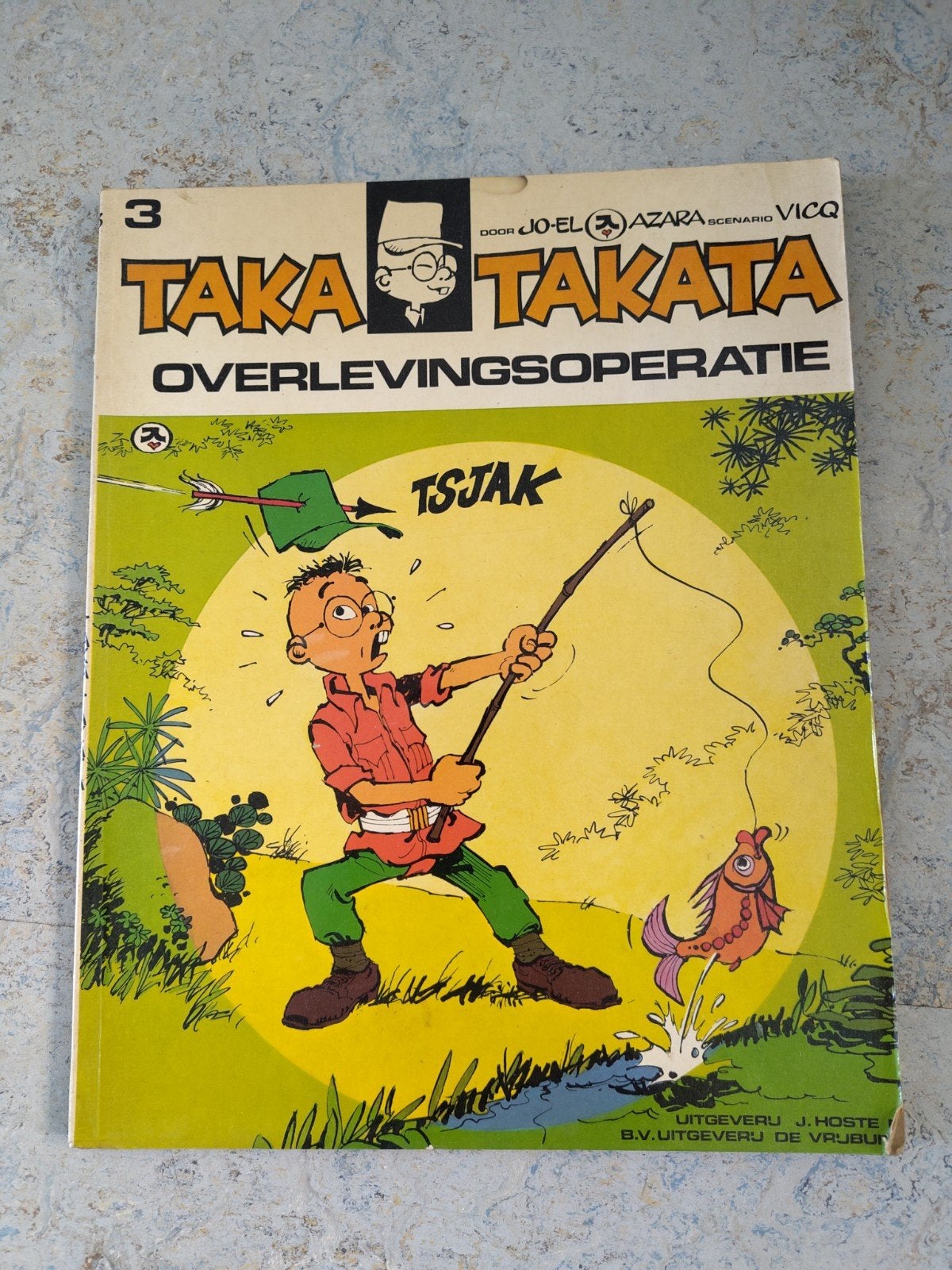Taka Takata: Overlevingsoperatie (deel 3), Eén stripboek, Ophalen of Verzenden, Gelezen, Jo-El Azara