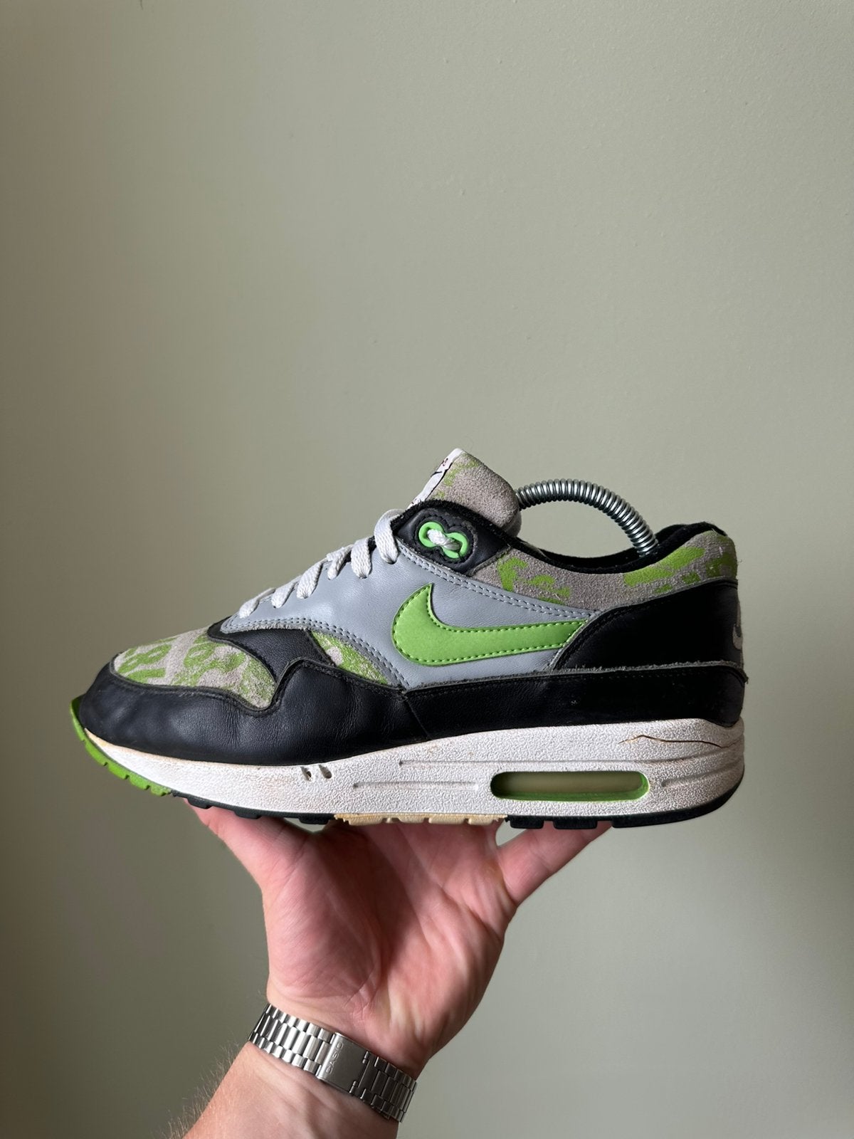 Nike Air Max 1 Newspaper 2004 / 41, Overige kleuren, Ophalen of Verzenden, Sneakers of Gympen, Gedragen