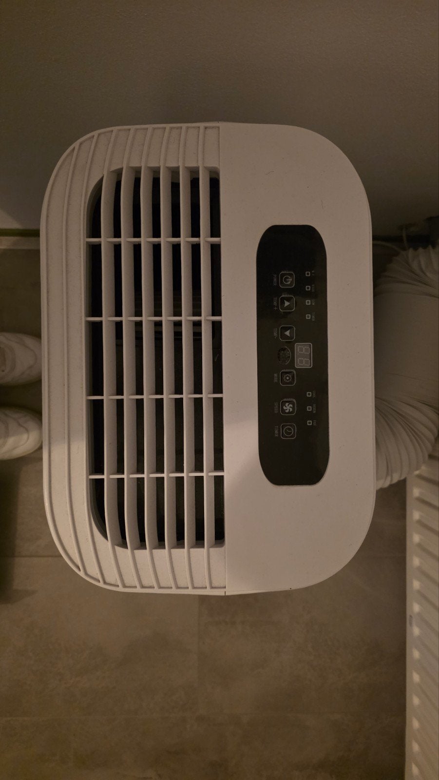 Mobiele airco FUAVE ACB12K02 - 2 jaar oud, zo goed als nieuw, Ophalen, Minder dan 60 m³, Zo goed als nieuw, Koelen en Ontvochtigen