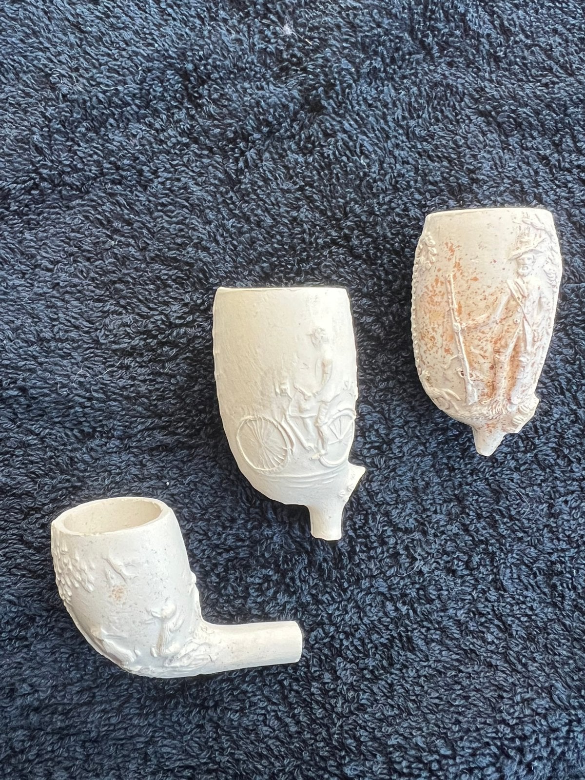 Pijpenkop Bodemvondst pijpenkoppen kleipijp pijpjes pijp, Ophalen of Verzenden