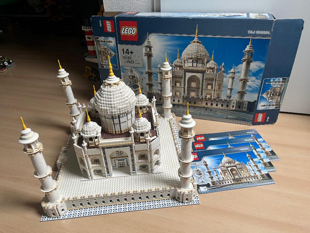 Lego 10189 Taj Mahal, Lego, Ophalen of Verzenden, Zo goed als nieuw, Compleet