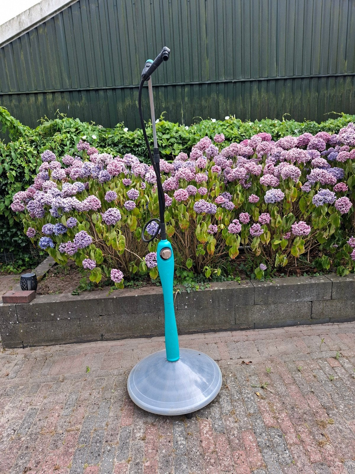 Buitendouche., Ophalen, Netvoeding, Minder dan 50 watt