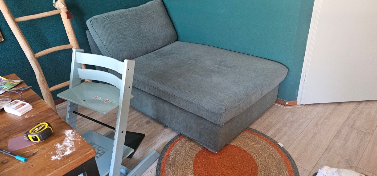 chaise longue ikea, Ophalen of Verzenden, Rechthoekig, 125 cm of meer, 75 tot 100 cm