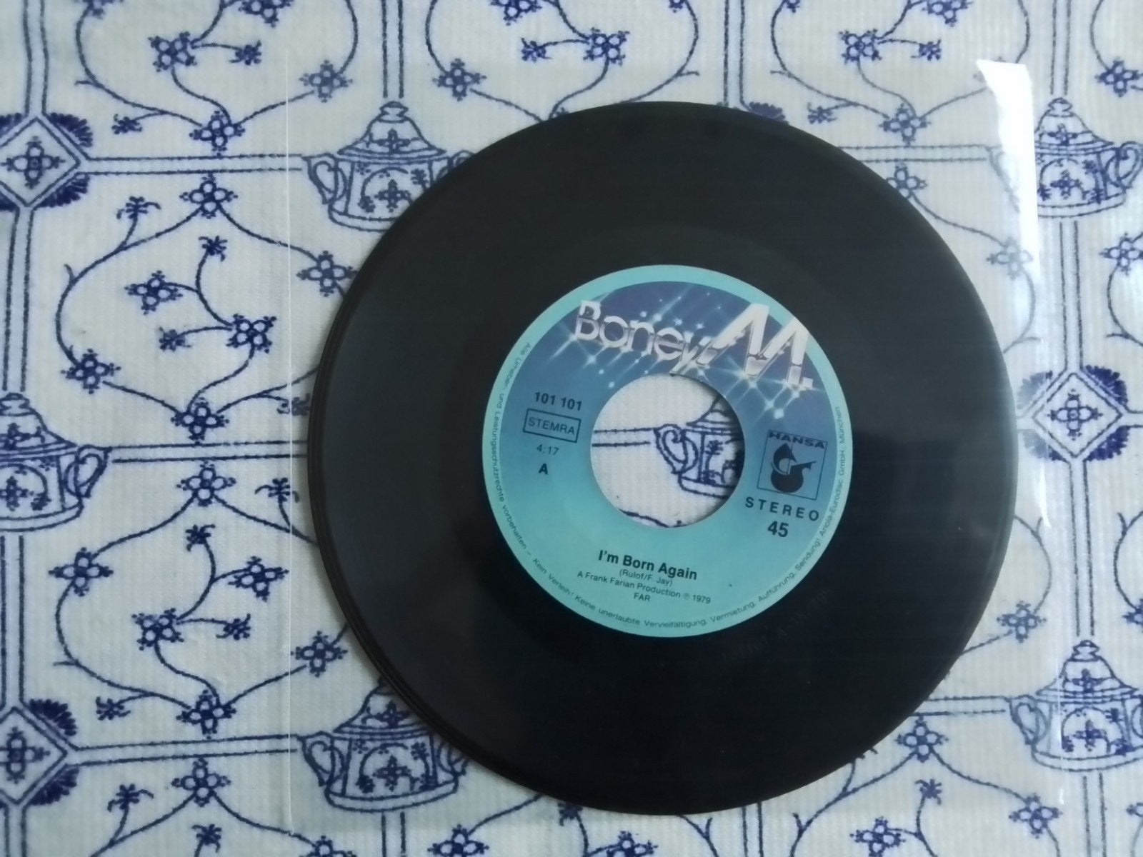 Boney M         I'm born again, Cd's en Dvd's, Ophalen of Verzenden, Zo goed als nieuw, 7 inch, Pop