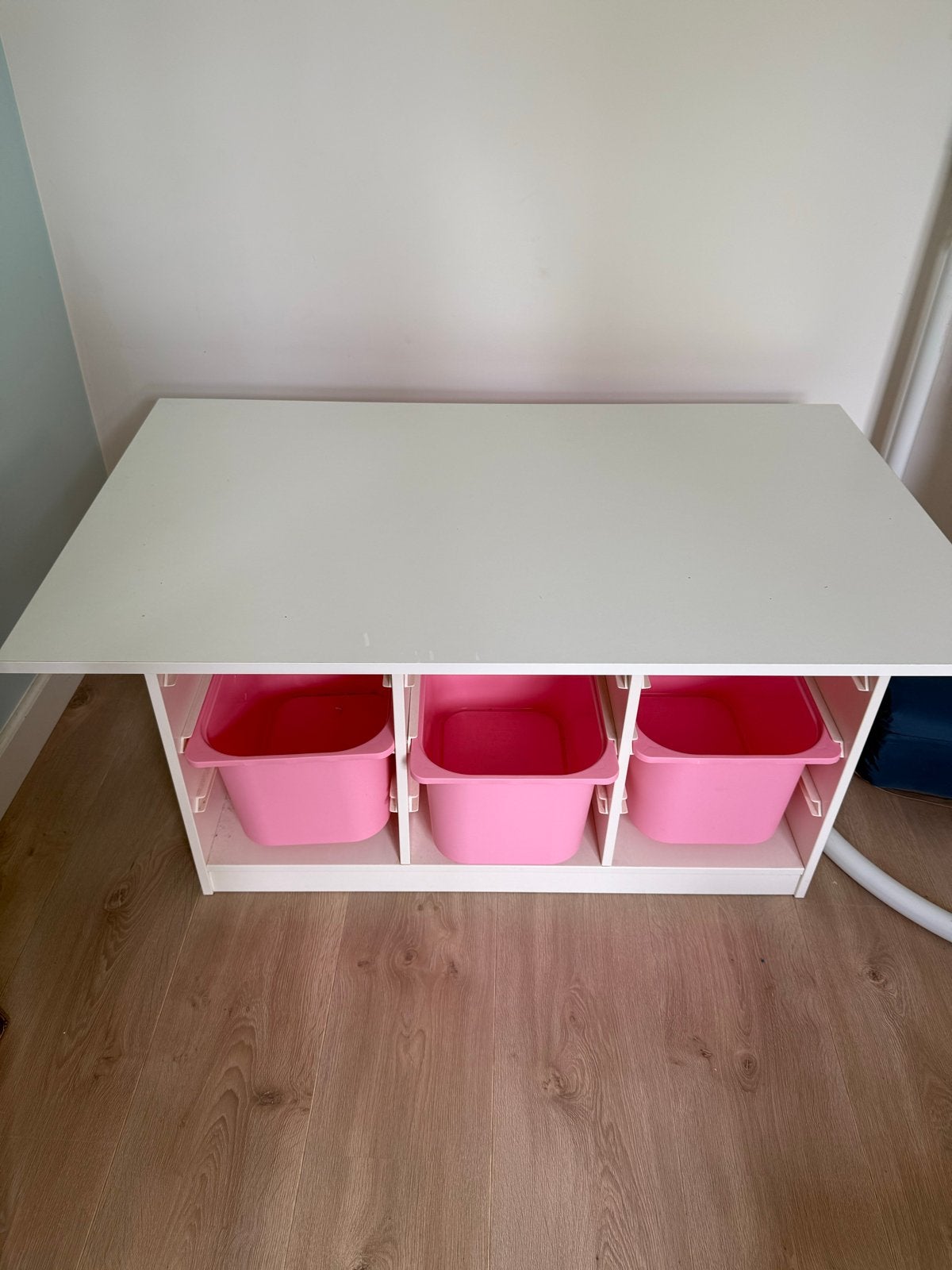 Speel / legotafel met roze bakken Ikea Trofast, Ophalen, Gebruikt, Kast