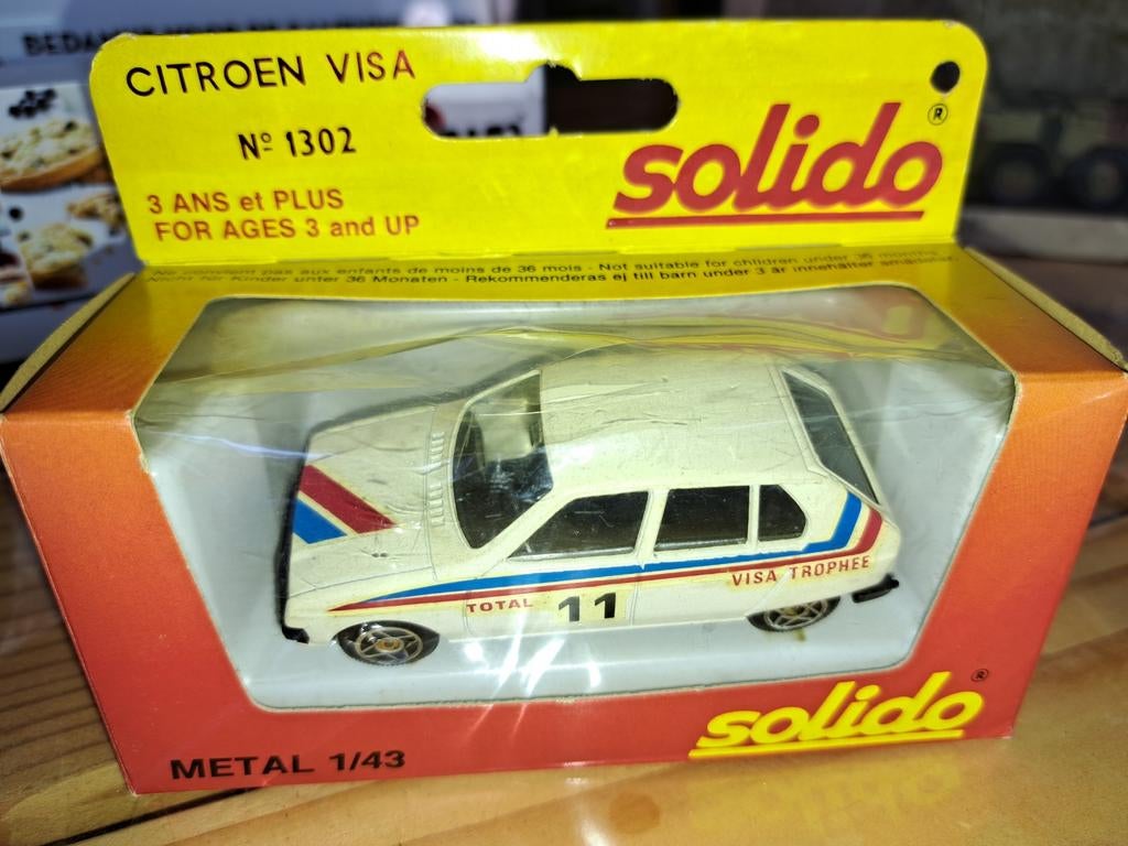 Solido Citroën Visa 1302 - Nieuwstaat in verpakking, Hobby en Vrije tijd, Modelauto's | 1:43, Ophalen of Verzenden