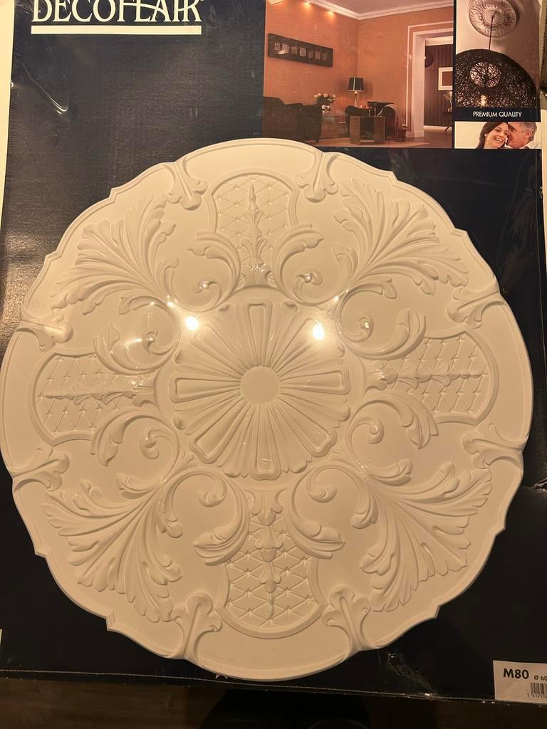 Decoratieve Rozet Plafond/Muur - Ø 60 cm, Ophalen, Nieuw