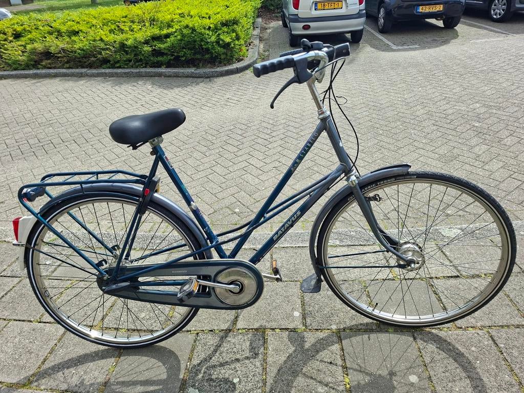 Batavus damesfiets((vaste prijs)), Fietsen en Brommers, Fietsen | Dames | Damesfietsen, Ophalen, Gebruikt, Versnellingen, Batavus