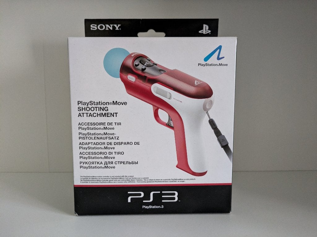 PlayStation 3 Move Shooting Attachment (gun/geweertje), Vanaf 18 jaar, Shooter, 1 speler, Nieuw