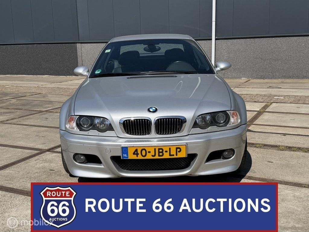 BMW M3 SMG | 2002 | Route 66 Auctions, Gebruikt, Overige carrosserieën, Zwart, Bedrijf