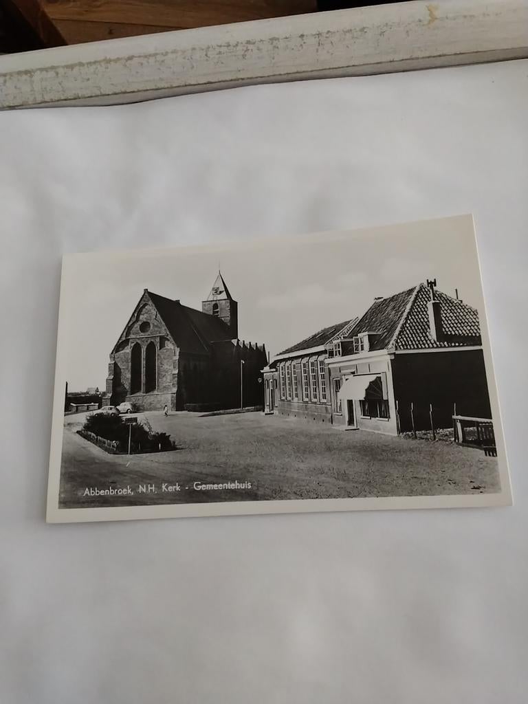 ABBENBROEK. N.H. KERK. GEMEENTEHUIS, Verzamelen, Ophalen of Verzenden, 1960 tot 1980