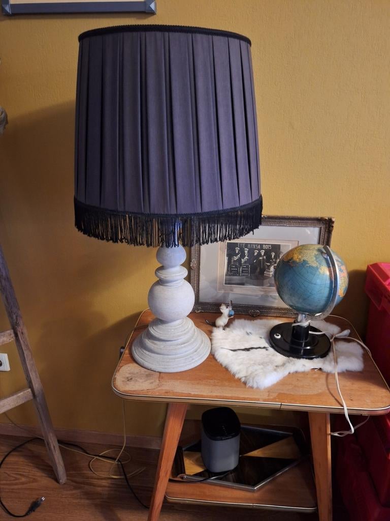 Brocante schemerlamp, Ophalen of Verzenden, Zo goed als nieuw
