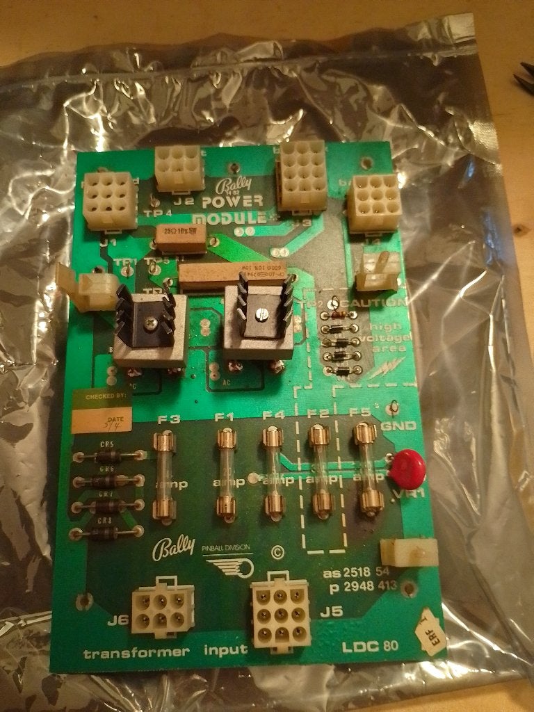 Bally voeding, Gebruikt, Elektronisch, Bally, Onderdeel of Defecte kast