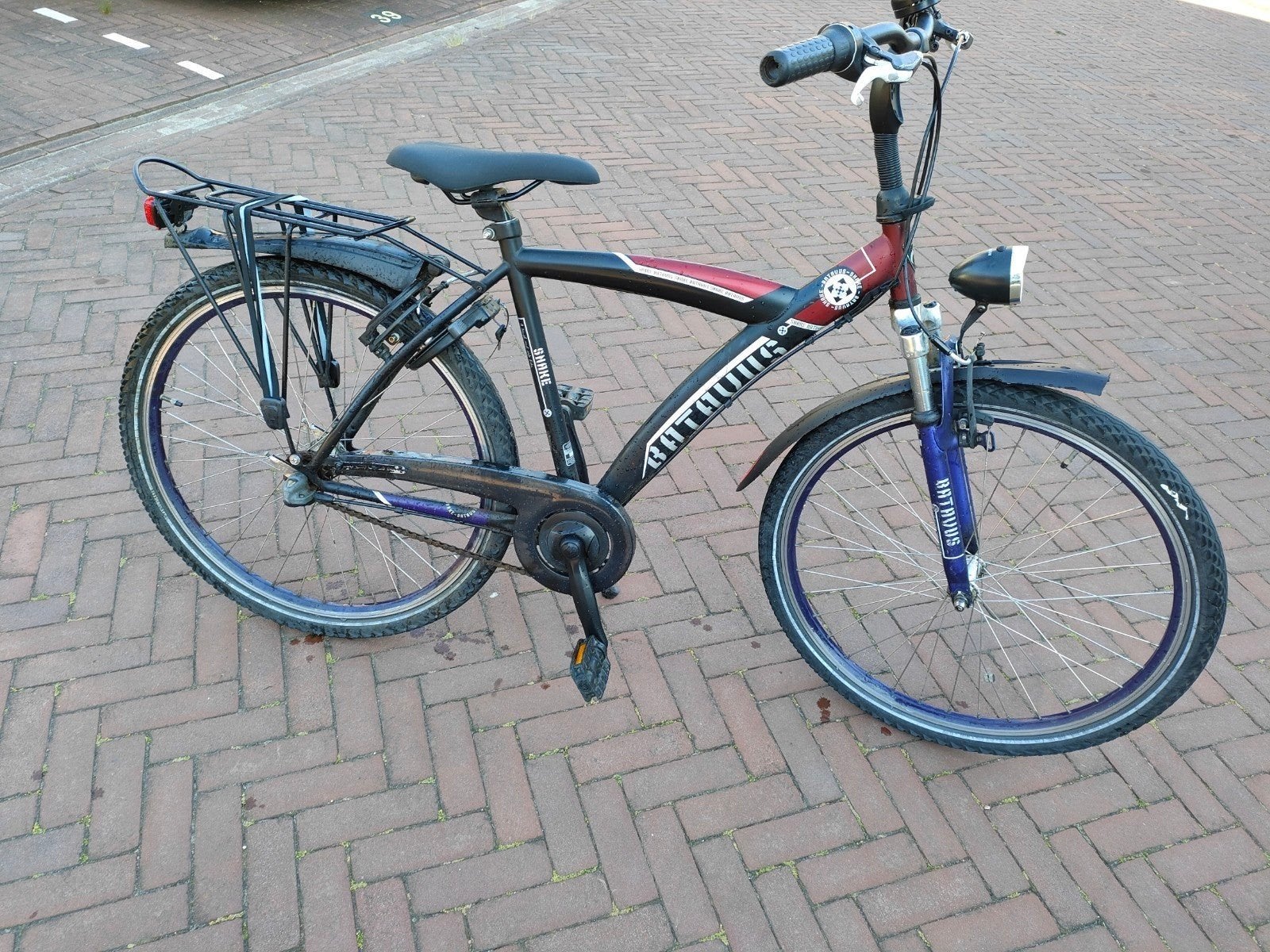 Batavus snake fiets 26 inch met 3 versnelling, Fietsen en Brommers, Fietsen | Jongens, Zo goed als nieuw, 26 inch of meer, Handrem