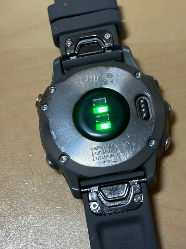 Gamin Fenix 6 (47 mm) saffier titanium, Gebruikt, Bramenberg 9, Hoogte, Info@gpsinruil.nl