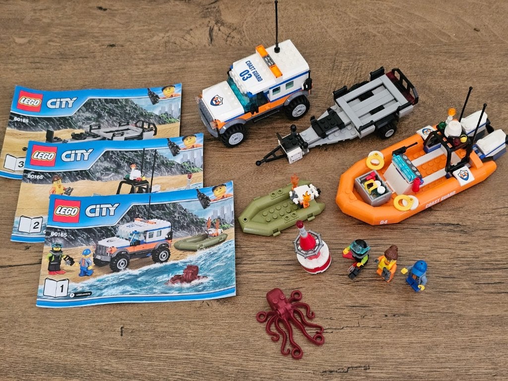 LEGO City 60165 - City Coast Guard Respons Unit, Compleet, Lego, Ophalen of Verzenden, Complete set