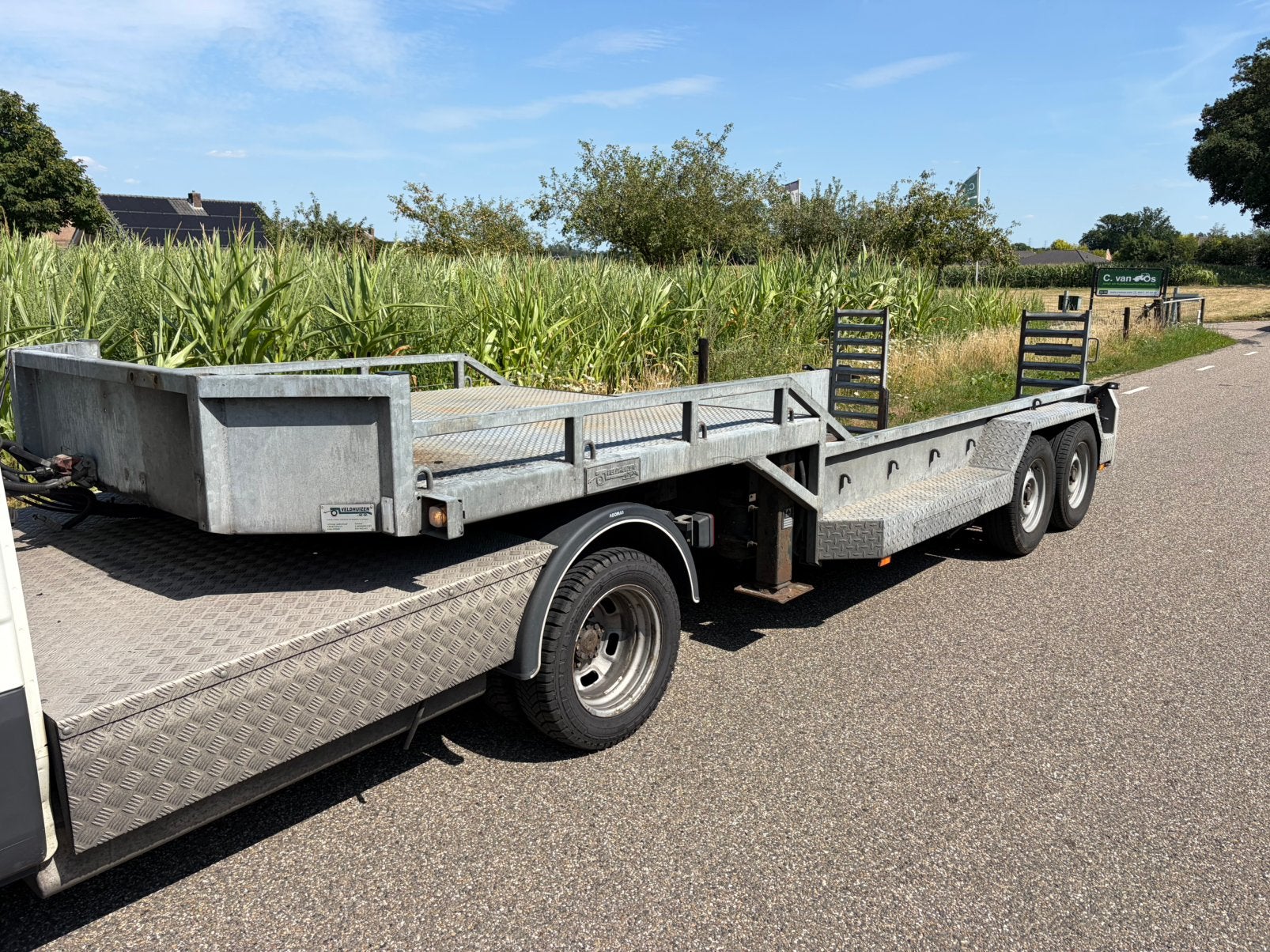 Veldhuizen be trailer kuiptrailer 5200KG 2010, Ophalen of Verzenden, Zo goed als nieuw