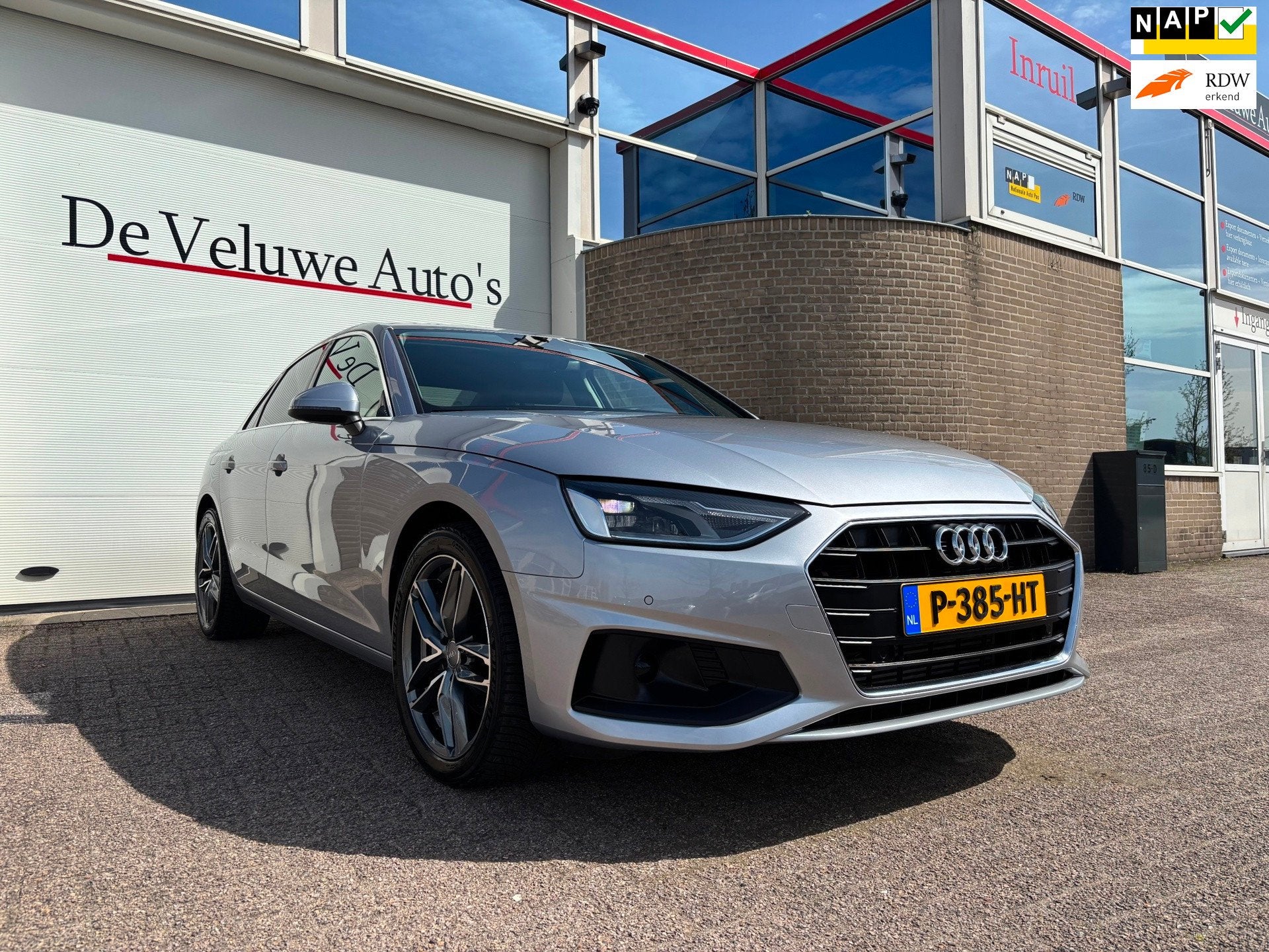 Audi A4 Limousine 40 TFSI Pro Line 204PK|LED|Camera|1e eig., Auto's, Audi, Stof, Gebruikt, Euro 6, 4 cilinders