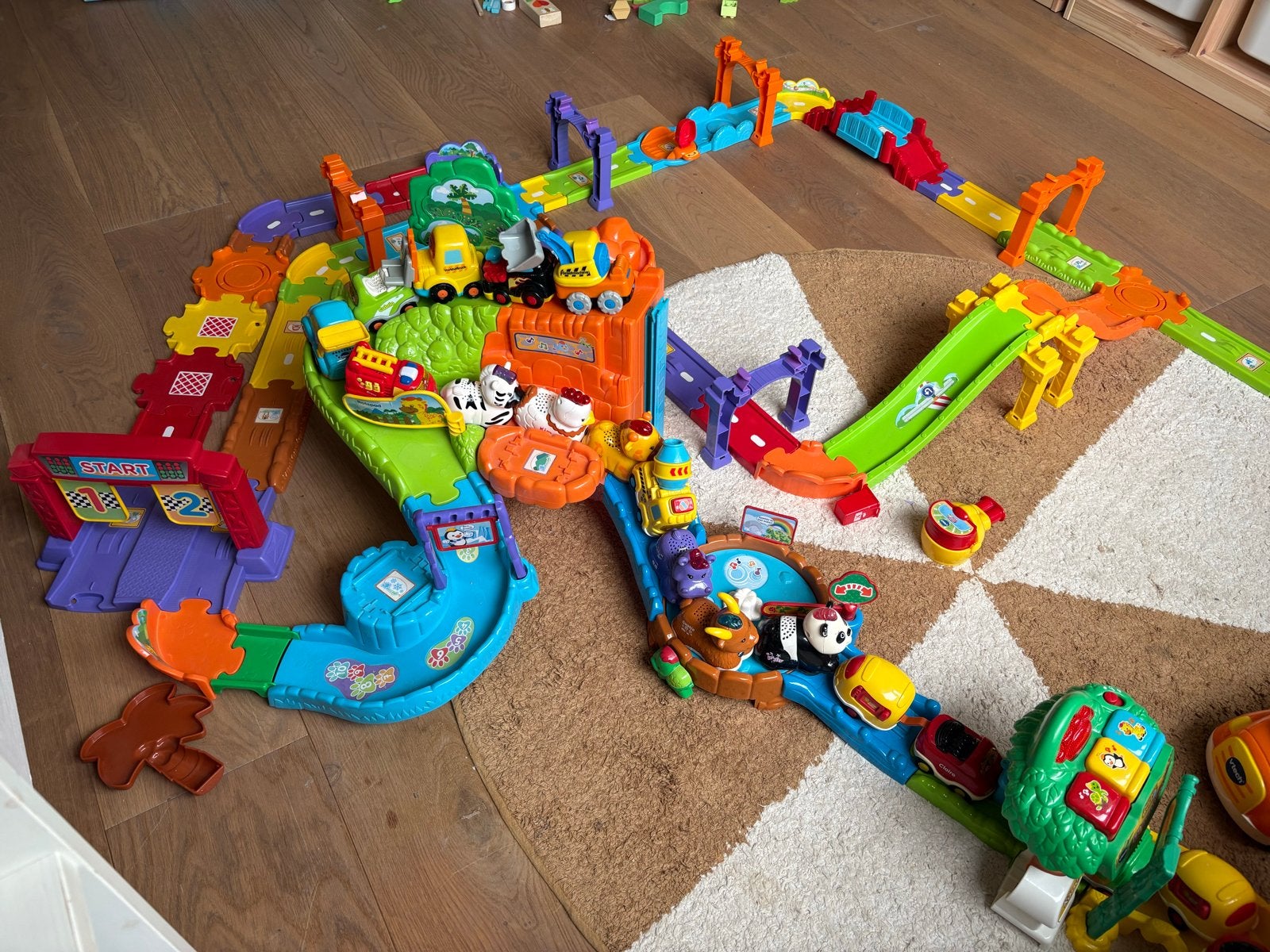 Grote VTech Toet Toet Auto's en Zoef Zoef Dieren collectie, Ophalen, Gebruikt, Afstandsbediening