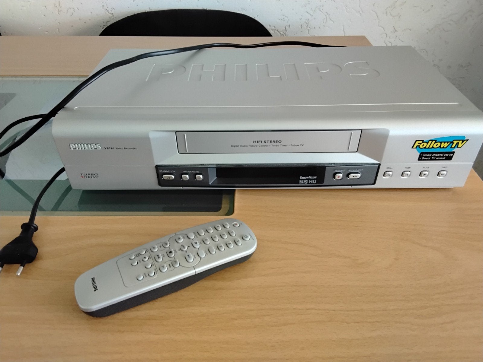 Philips videorecorder VR740, Audio, Tv en Foto, Videospelers, Ophalen, Gebruikt, VHS-speler of -recorder