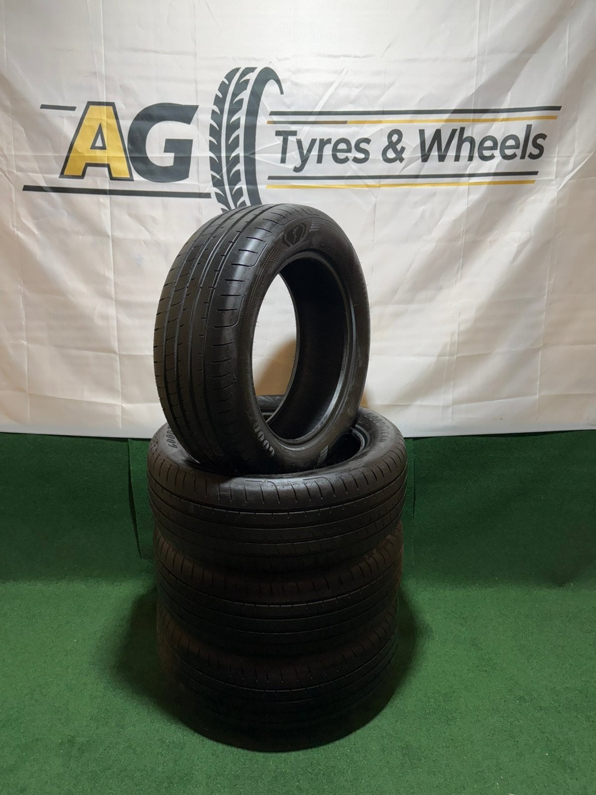 4x 235 55 R18 100V Goodyear Eagle F1 Asymmetric 5 235 55 18, Auto-onderdelen, Banden en Velgen, 18 inch, Nieuw, Ophalen of Verzenden