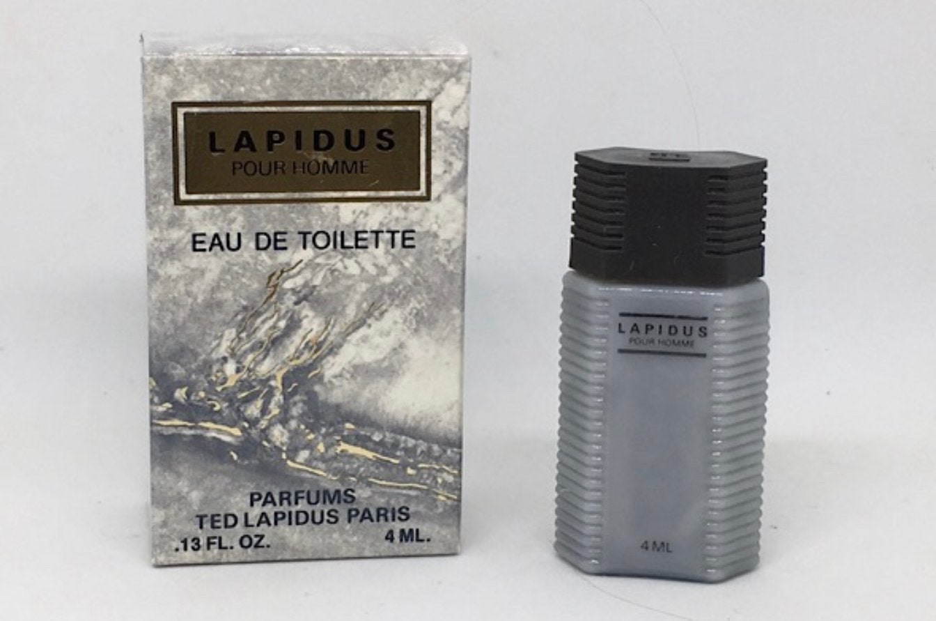 Parfum miniatuur Lapidus Pour Homme 4 ml eau de Toilette, Verzenden, Nieuw, Miniatuur, Gevuld