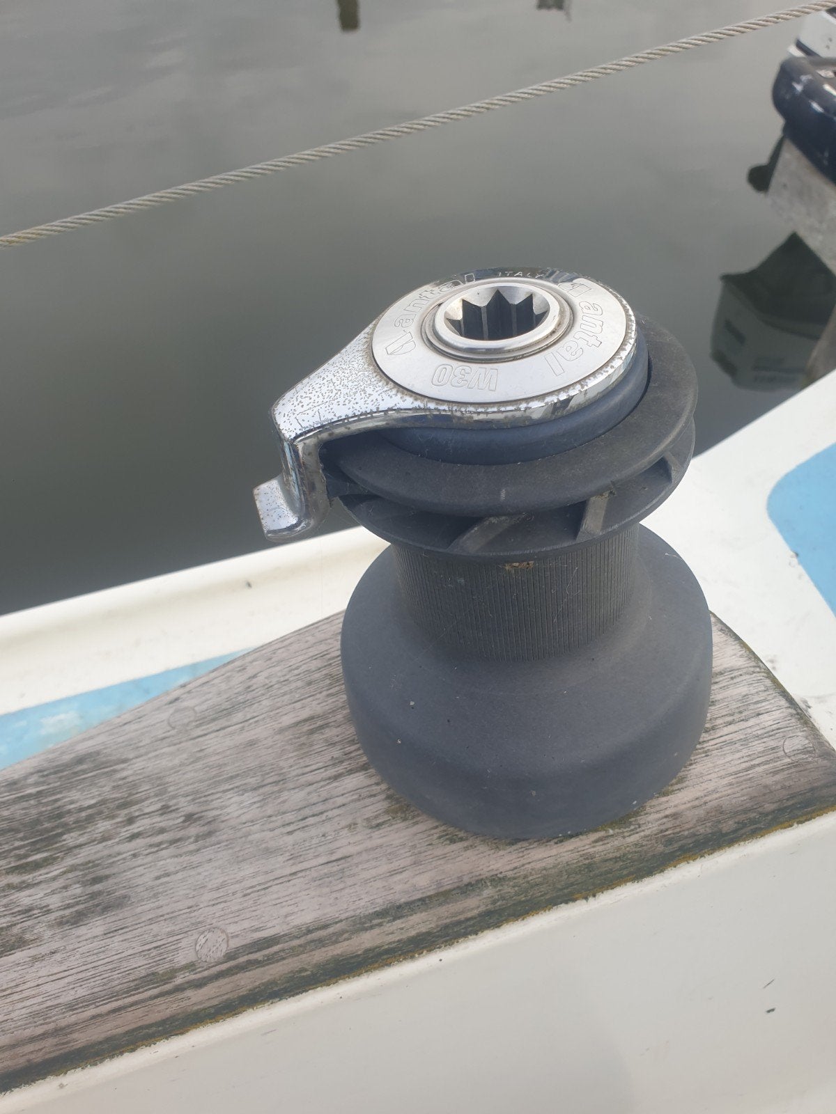 Zeilboot lier Antal W30, Watersport en Boten, Ophalen of Verzenden, Gebruikt