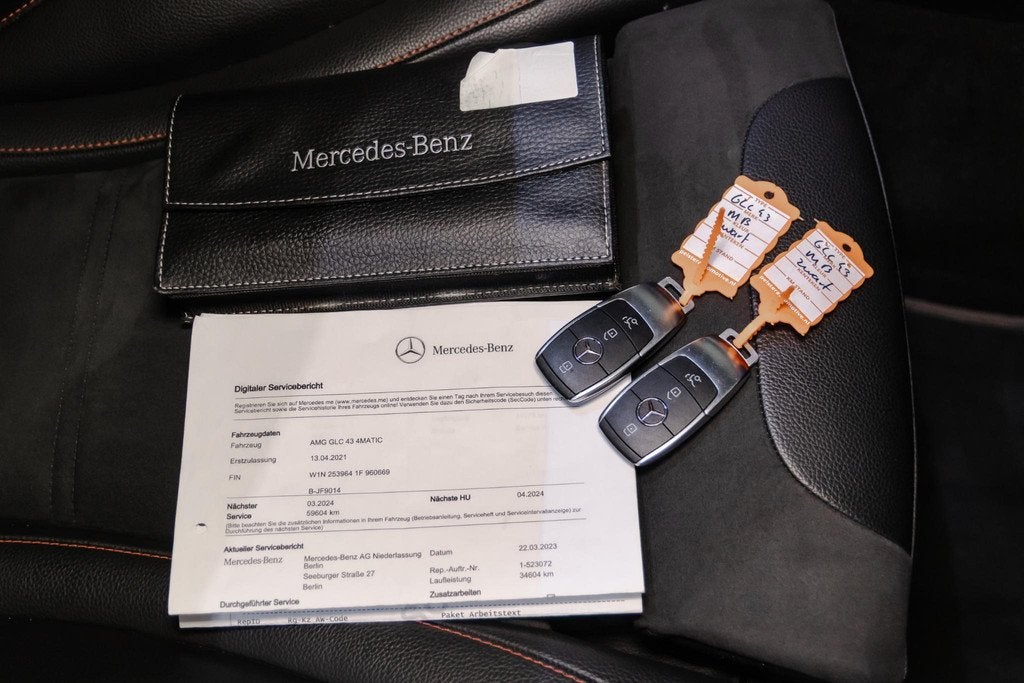 Mercedes-Benz GLC-klasse AMG 43 4MATIC Premium Plus PANO, BU, Auto's, Mercedes-Benz, Automaat, Gebruikt, Euro 6, 390 pk