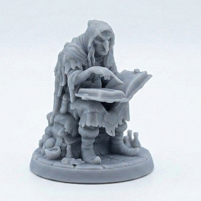 Witch Miniature D&D HQ dungeon's and dragons, Ophalen of Verzenden, Nieuw, Overige soorten