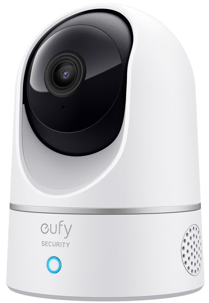 Eufy Security Binnencamera 2K Pan & Tilt, Audio, Tv en Foto, Videobewaking, Ophalen, Zo goed als nieuw, Binnencamera