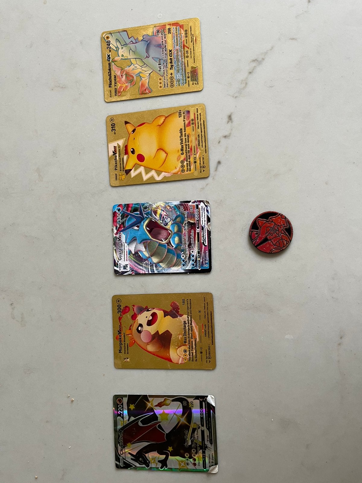 Pokémon kaarten, Ophalen of Verzenden, Zo goed als nieuw, Meerdere kaarten