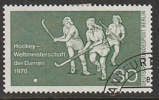 Berlijn 1976 521 WK Hockey, Gest, Ophalen of Verzenden, Overige periodes, Gestempeld