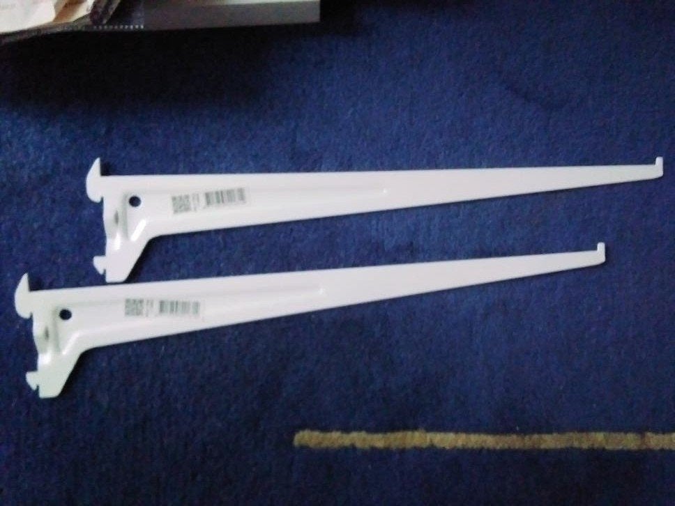 Witte plankdragers 40cm, 55kg draagvermogen, Ophalen of Verzenden, Nieuw