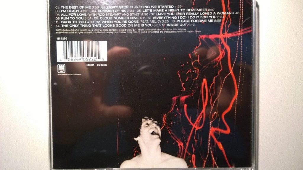 Bryan Adams - The Best Of Me, Ophalen of Verzenden, Zo goed als nieuw, Poprock, Album