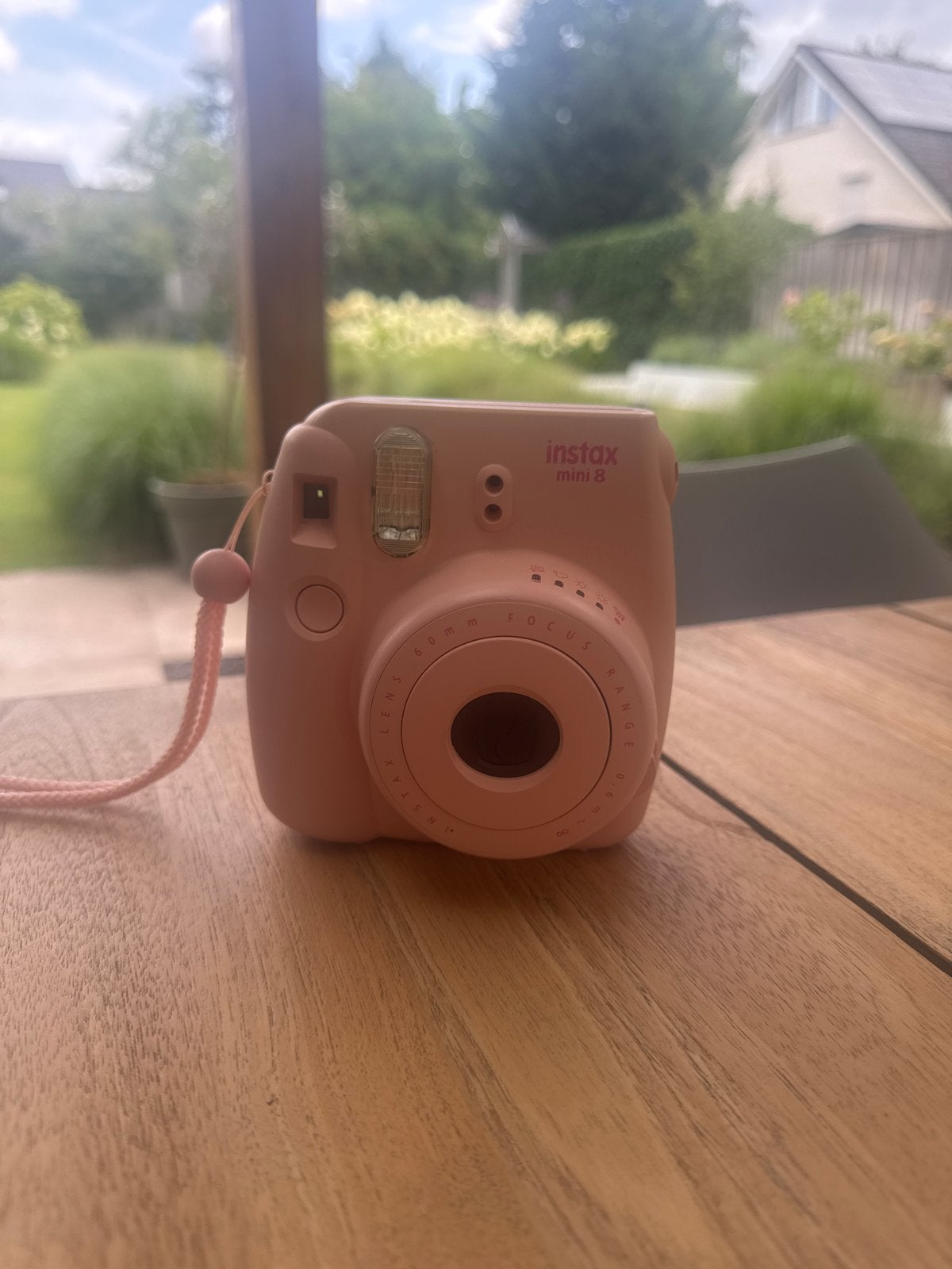 Fujifilm Instax Mini 8 Roze Instant Camera, Ingebouwde flitser, Instant camera, Ophalen of Verzenden, Zo goed als nieuw