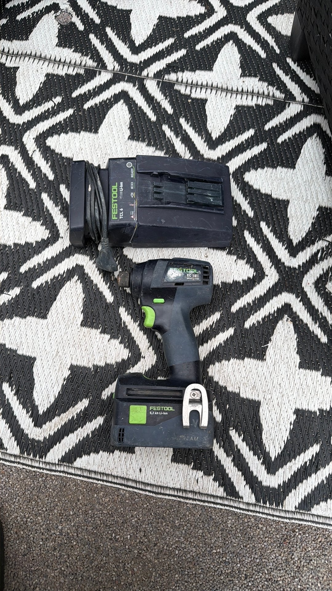 FESTOOL TID 18 accu-slagschroevendraaier compleet, Boormachine, Variabele snelheid, Ophalen of Verzenden, Zo goed als nieuw