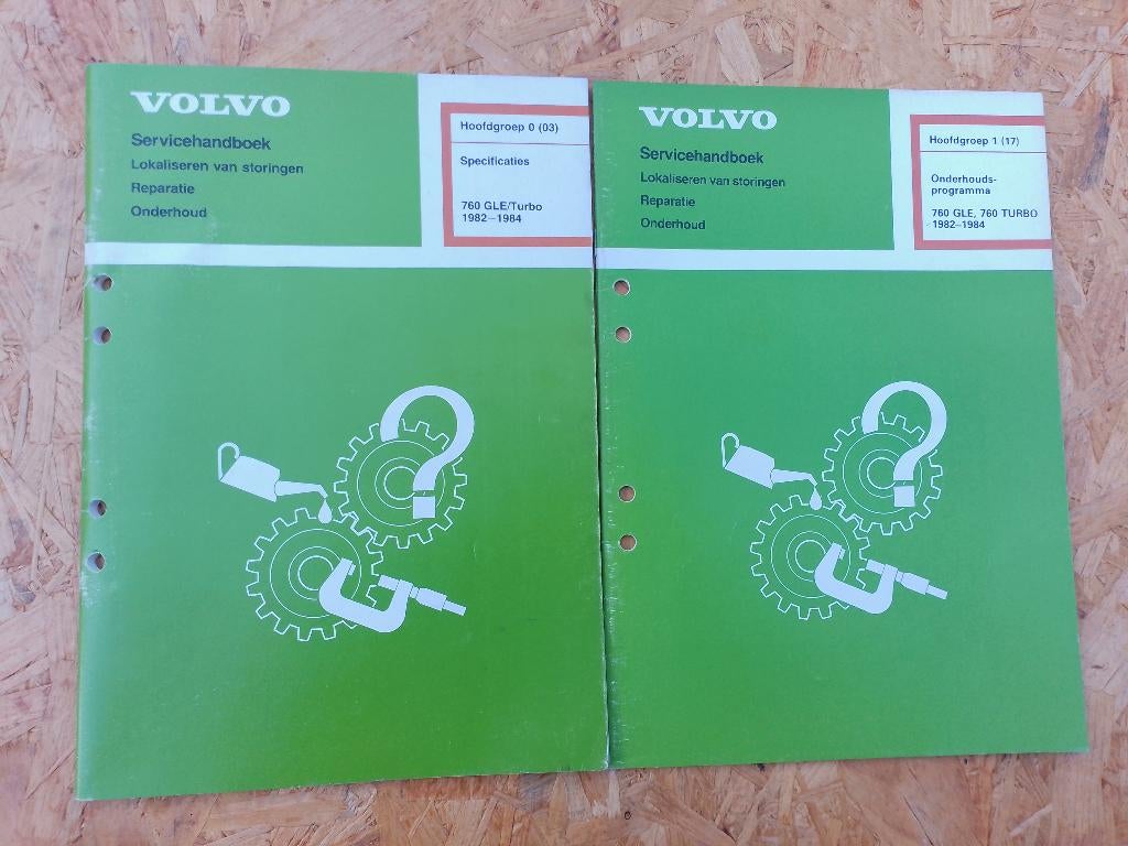 Werkplaatsboek Volvo 760 - 760 Turbo specificaties onderhoud, Ophalen of Verzenden