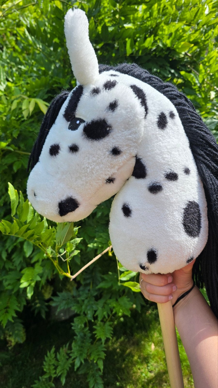 Hobbyhorse Dalmatiër met hoofdstel - Zo goed als nieuw, Ophalen of Verzenden, Zo goed als nieuw, Jongen of Meisje