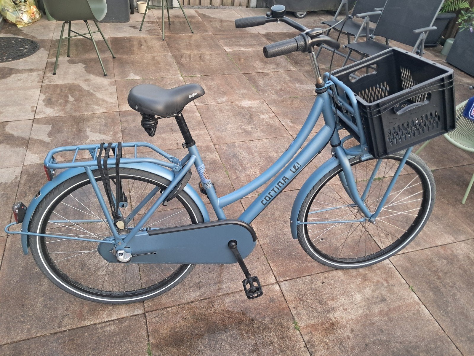 Nette Cortina L4 fiets, Fietsen en Brommers, Fietsen | Meisjes, Terugtraprem, Gebruikt, Versnellingen, Cortina