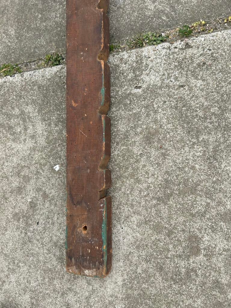 Antieke houten lijmklem - Vintage gereedschap, Ophalen of Verzenden