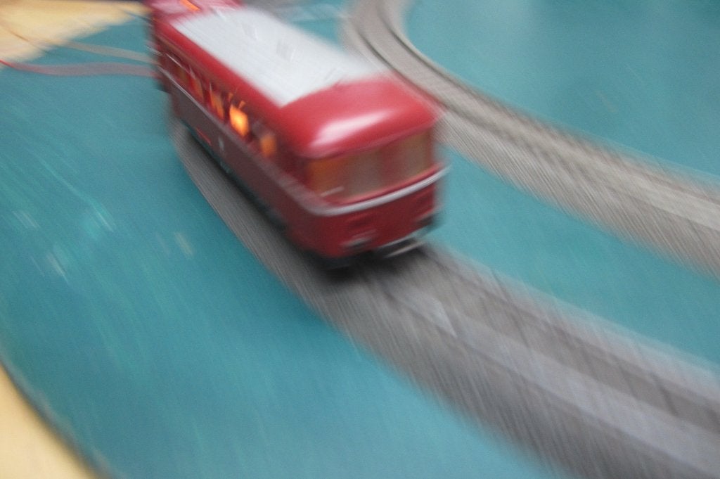 marklin railbus met bijwagen beide met verlichting, Wisselstroom, Wagon, Ophalen of Verzenden, Zo goed als nieuw
