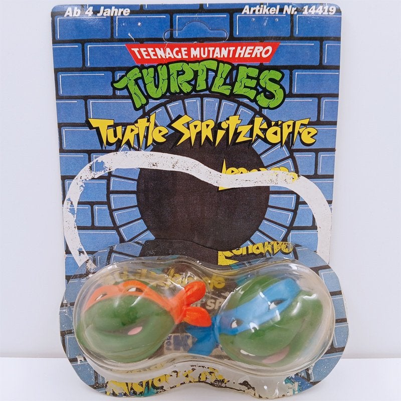 TMNT Michaelangelo & Leonardo Mirage Studios 1990 Funballs, Ophalen of Verzenden, Nieuw