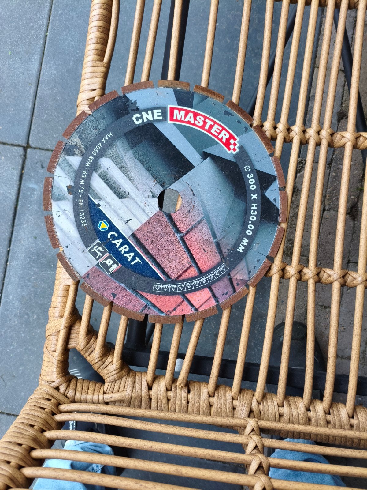 betonslijpschijf Carat Diamantzaagblad Ø300mm, Doe-het-zelf en Verbouw, Gebruikt, 70 mm of meer, Ophalen of Verzenden, 1200 watt of meer