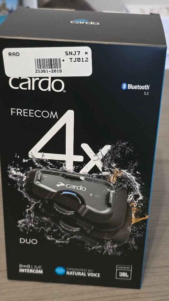 Cardo Freecom 4x Duo Pack Intercom, Ophalen of Verzenden, Zo goed als nieuw