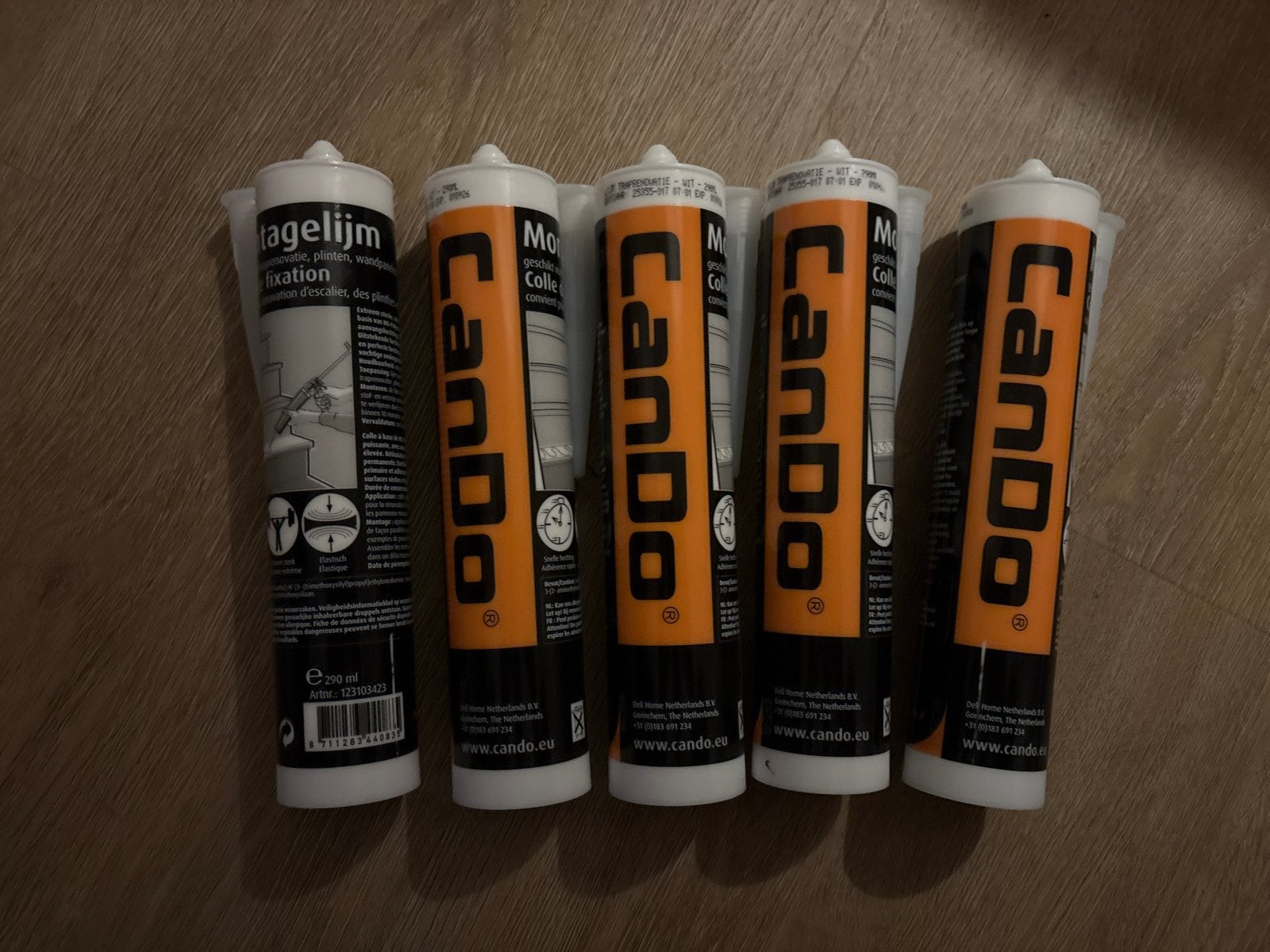 5x Cando Montagekit Traprenovatie - Nieuw en Ongebruikt, Ophalen of Verzenden, Nieuw