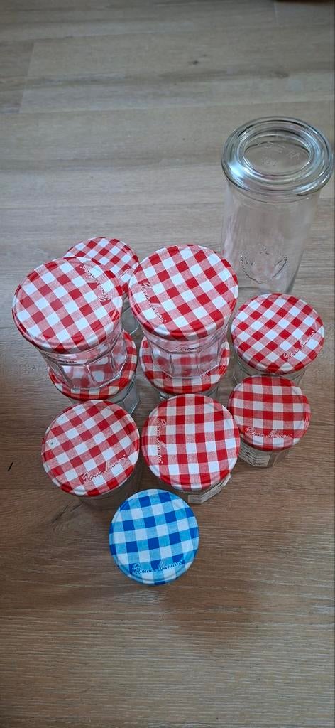Verschillende weckpotjes, Huis en Inrichting, Glas of Glazen, Nieuw, Ophalen of Verzenden, Glas