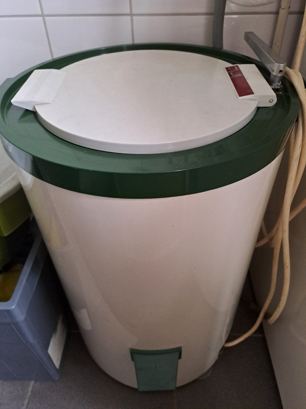 centrifuge, Ophalen
